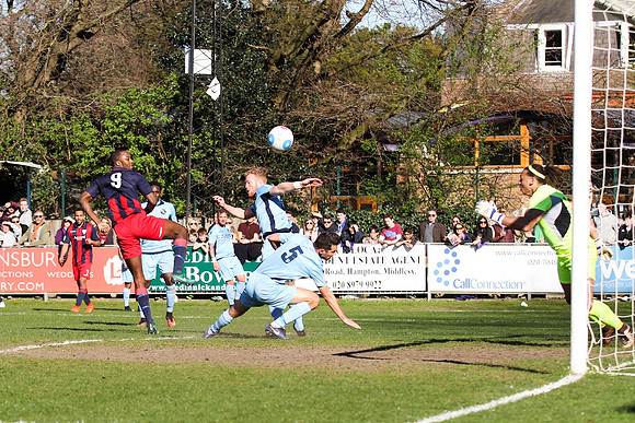 Hampton & Richmond Borough v Ebbsfleet United - Vanarama National League South - 25th March 2017