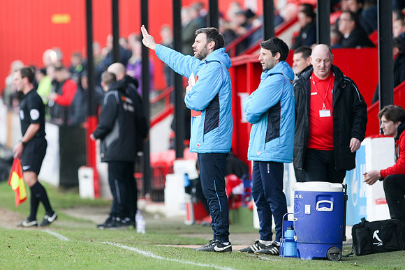 Welling United v Lincoln City - FA Trophy 3rd round - 04/02/2017