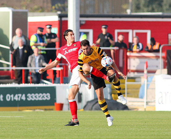 Ebbsfleet Untied v Maidstone United - Vanarama National League South - 03/10/15