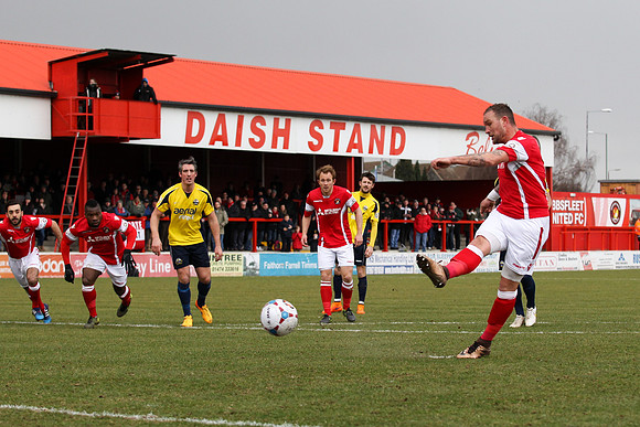 Ebbsfleet United v Gosport Borough - Vanarama National League South - 05/03/2016