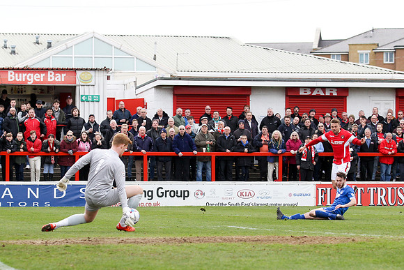 Ebbsfleet United v Chelmsford City - Vanarama National League South - 09/04/2016