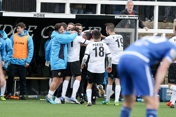 Bromley v Guiseley - Vanarama National League - 10th March 2018