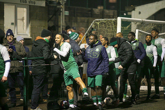 AFC Whyteleafe v Dereham Town - FA Vase - 11-01-25