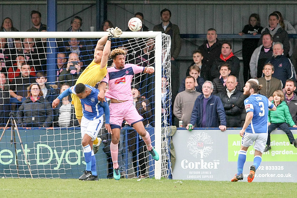 Tonbridge Angels v Dulwich Hamlet - Ryman League Premier Division - 18th March 2017
