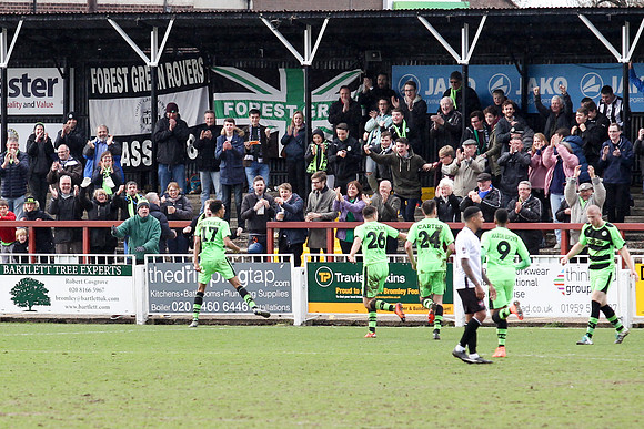 Bromley v Forest Green Rovers - Vanarama National League - 28/03/2016