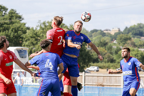 Raynes Park Vale v Hythe Town - FA Cup preliminary round - 20th