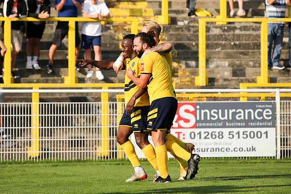 Canvey Island v Coggeshall Town - FA Trophy - 25th September 202