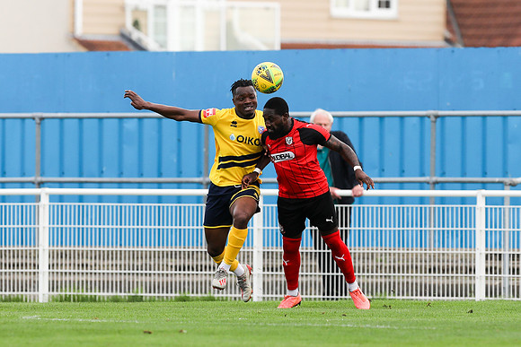 Canvey Island v Coggeshall Town - FA Trophy - 25th September 202