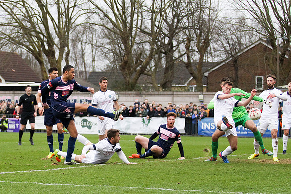 Dulwich Hamlet v Macclesfield Town - FA Trophy - 25/02/2017