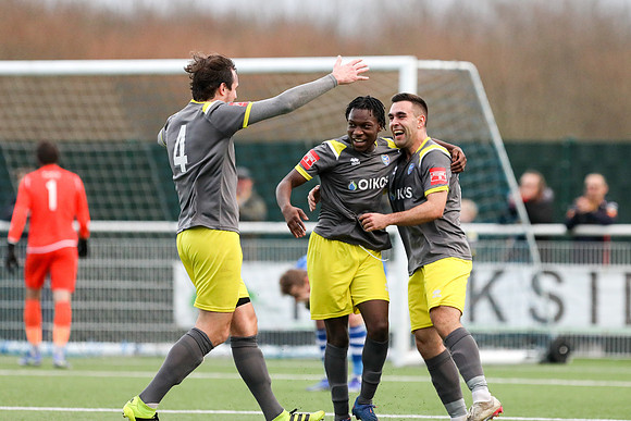 Grays Athletic v Canvey Island - Isthmian League North division - 1st January 2022