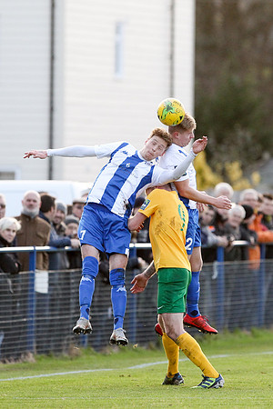 Haywards Heath Town v Horsham - Bostik League South East division - 22nd December 2018