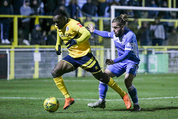 Canvey Island v Tonbridge Angels - FA Trophy - 27th November 202