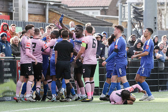 Hashtag United v AFC Sudbury - Isthmian League North division -