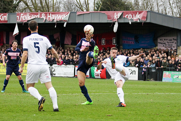 Dulwich Hamlet v Macclesfield Town - FA Trophy - 25/02/2017