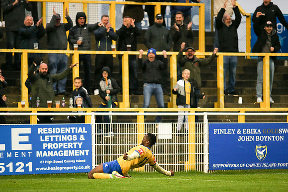 Canvey Island v Bishops Stortford - Isthmian League Premier Divi