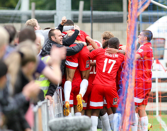 Welling United v Tranmere Rovers - National League -  05/09/2015