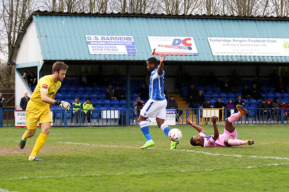 Tonbridge Angels v Dulwich Hamlet - Ryman League Premier Division - 18th March 2017