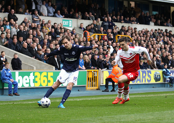 Millwall v Charlton AthleticSky Bet Championship3/04/2015.