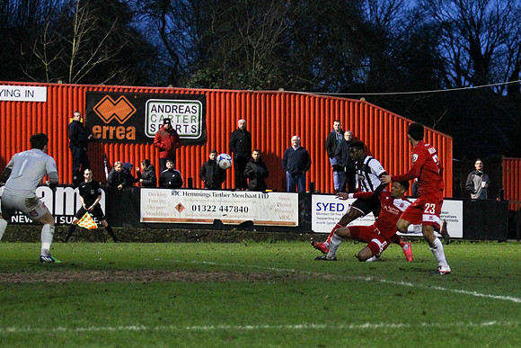 Welling United v Grimsby Town - Vanarama National League - 09/01/2016