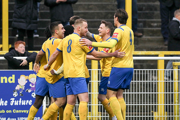 Canvey Island v Bishops Stortford - Isthmian League Premier Divi