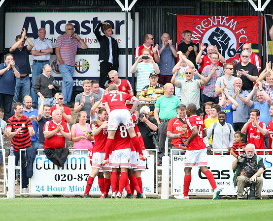Bromley v Wrexham - Vanarama National League 08/08/2015.