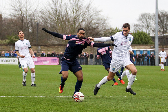 Dulwich Hamlet v Macclesfield Town - FA Trophy - 25/02/2017