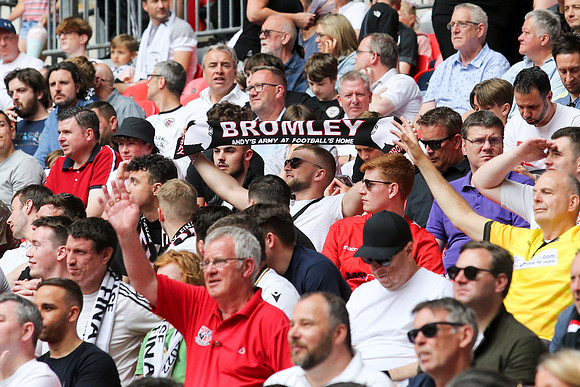 Wrexham v Bromley - FA Trophy Final - 22nd May 2022