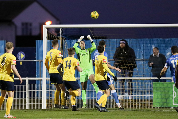 Canvey Island v Tonbridge Angels - FA Trophy - 27th November 202