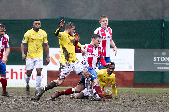 Dorking Wanderers v Harlow Town - Bostik League Premier Division