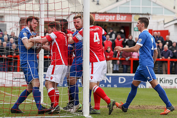 Ebbsfleet United v Chelmsford City - Vanarama National League South - 09/04/2016