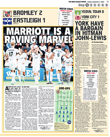 Non League Paper - 4th September 2022