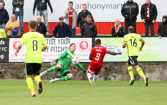 Welling United v Tranmere Rovers - National League -  05/09/2015