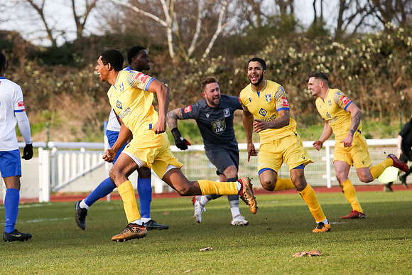 Enfield Town v Bishop's Stortford - Isthmian League Premier division - 12th February 2022