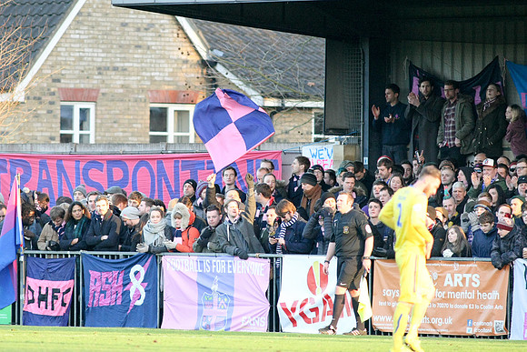 Dulwich Hamlet v Guiseley - FA Trophy - 16/01/2016