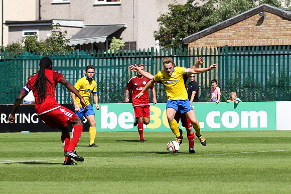 Beckenham Town v Lancing - Emirates FA Cup - 06/08/2016