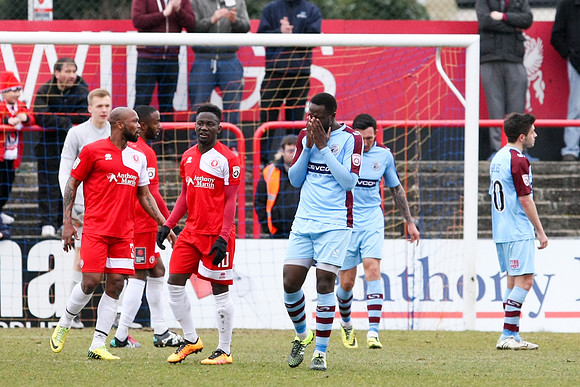 Welling United v Gateshead - Vanarama National League - 19/03/2016