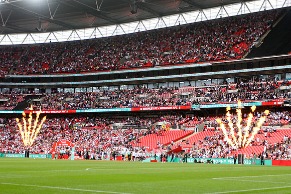 Wrexham v Bromley - FA Trophy Final - 22nd May 2022
