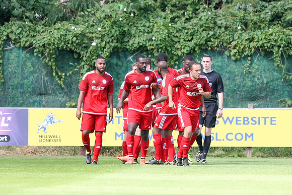 Beckenham Town v Lancing - Emirates FA Cup - 06/08/2016