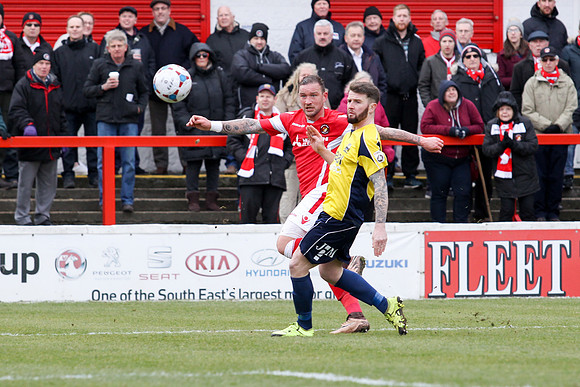 Ebbsfleet United v Gosport Borough - Vanarama National League South - 05/03/2016