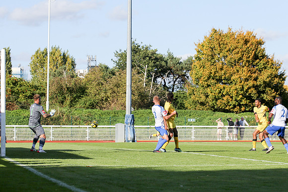 Enfield Town v Chesham - FA Trophy - 8th October 2022