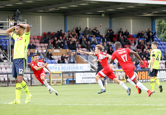 Welling United v Tranmere Rovers - National League -  05/09/2015