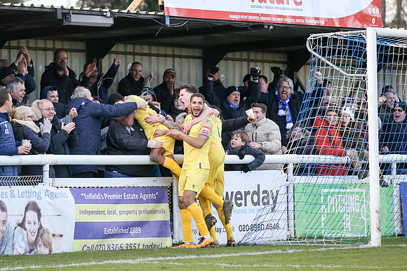 Enfield Town v Bishop's Stortford - Isthmian League Premier divi