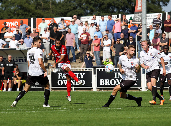 Bromley v Wrexham - Vanarama National League 08/08/2015.