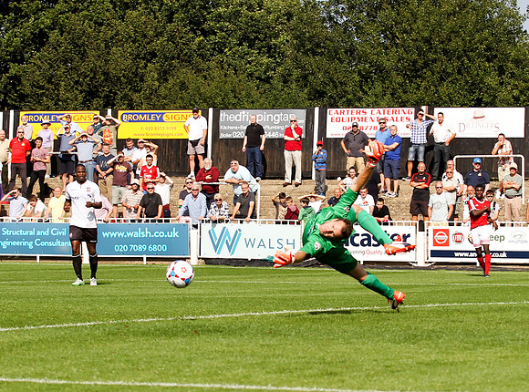 Bromley v Wrexham - Vanarama National League 08/08/2015.