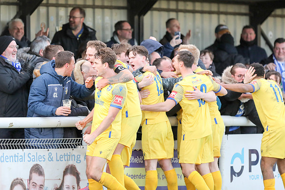 Enfield Town v Bishop's Stortford - Isthmian League Premier division - 12th February 2022