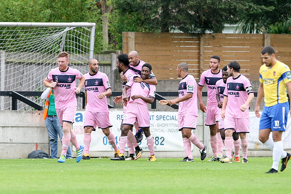 Staines Town v Dulwich Hamlet - Bostik League Premier Division -